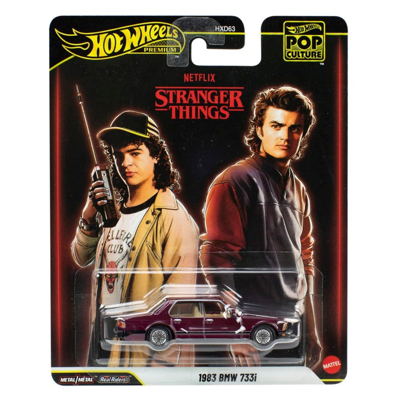 Hot Wheels Pop Culture Stranger Things BMW 733i - Mattel