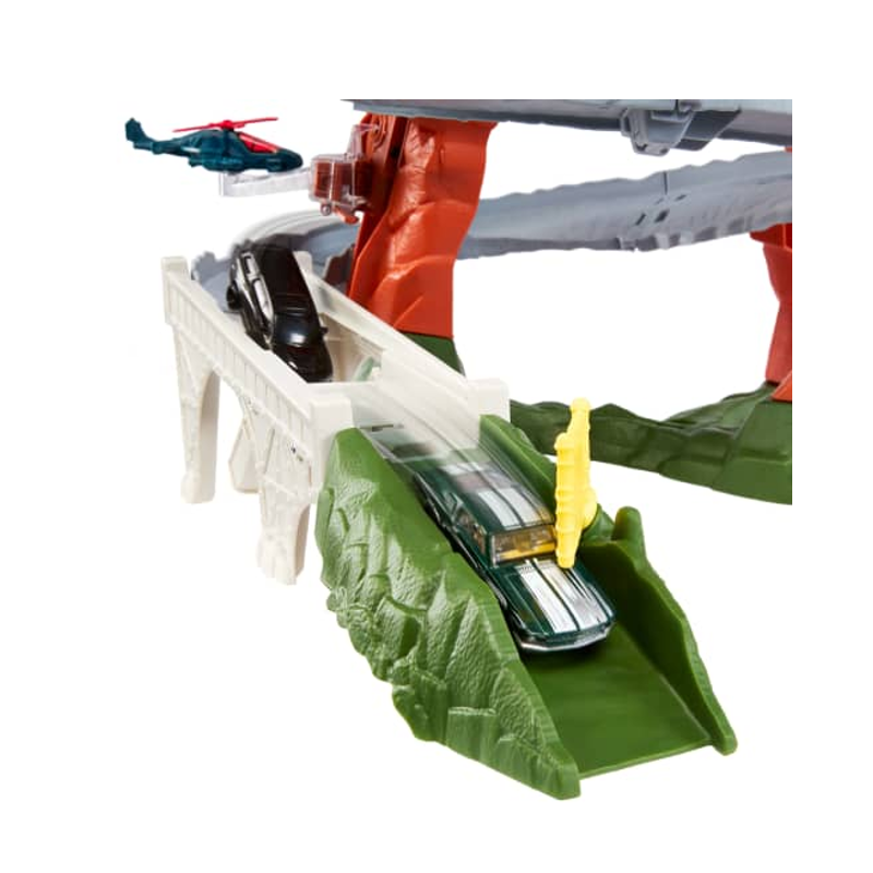 Pista Matchbox Fuga de Helicóptero na Montanha - Mattel