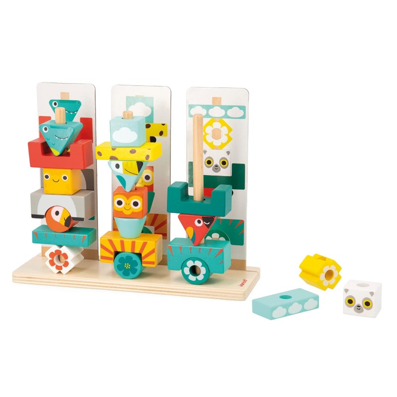 Totem de Empilhar 52 Peças Tropik - Maped