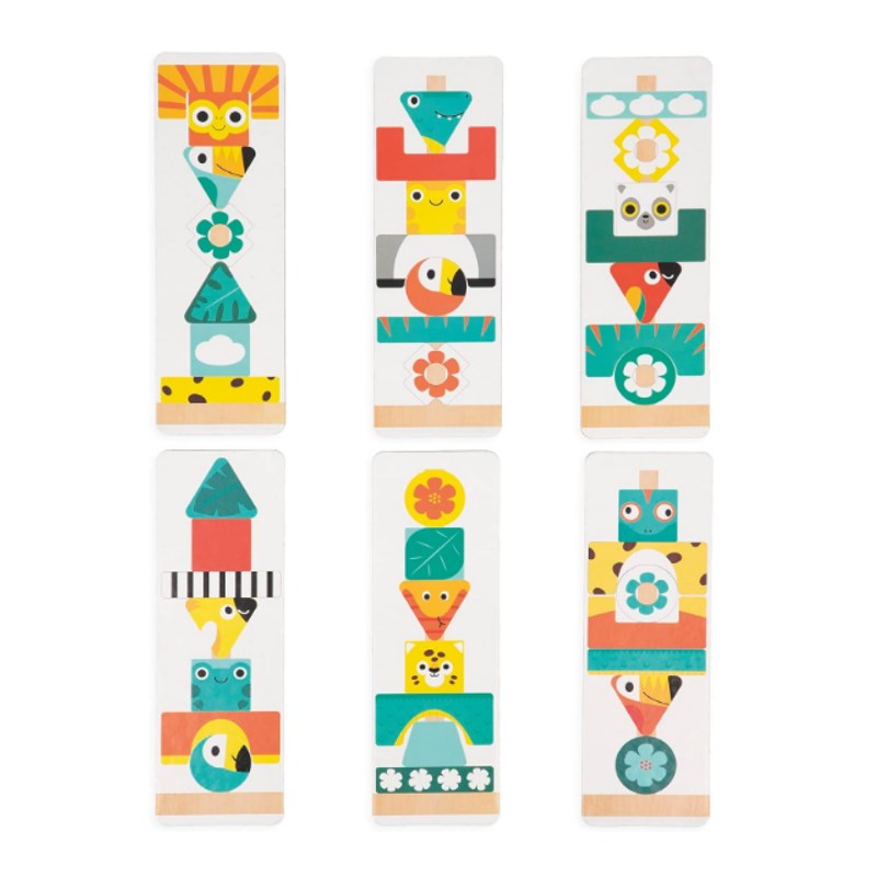 Totem de Empilhar 52 Peças Tropik - Maped