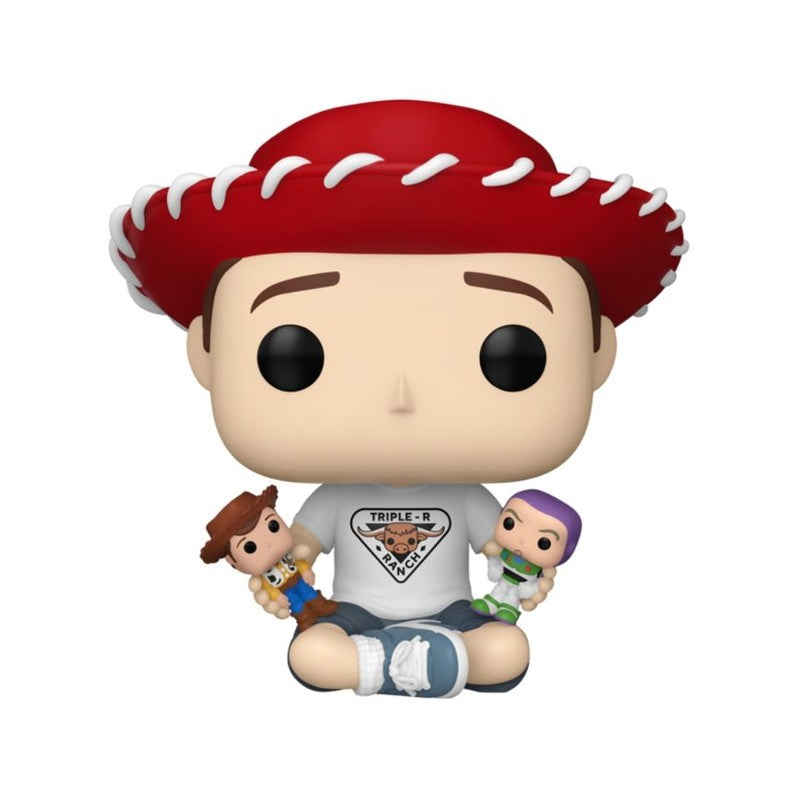 Boneco Funko Pop Disney Toy Story 30 anos Andy - Candide