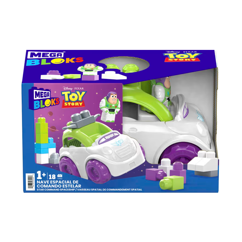 Mega Bloks Toy Story Nave Comando Estelar - Mattel
