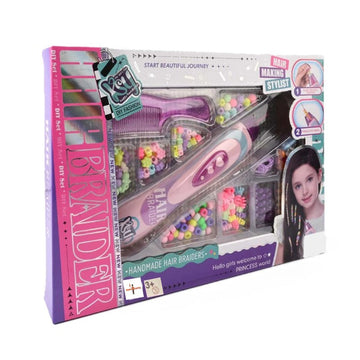 Kit Trançador de Cabelo Infantil com Acessórios - Brink Center