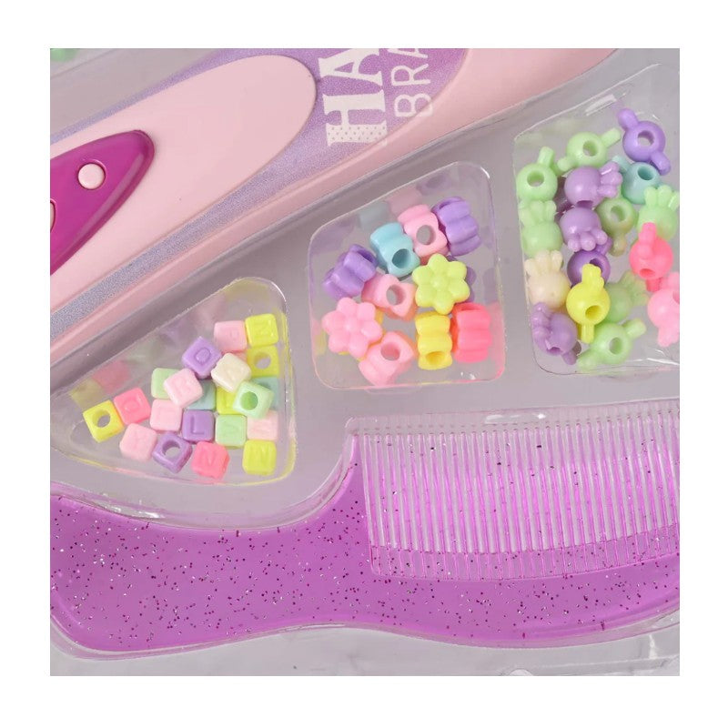 Kit Trançador de Cabelo Infantil com Acessórios - Brink Center
