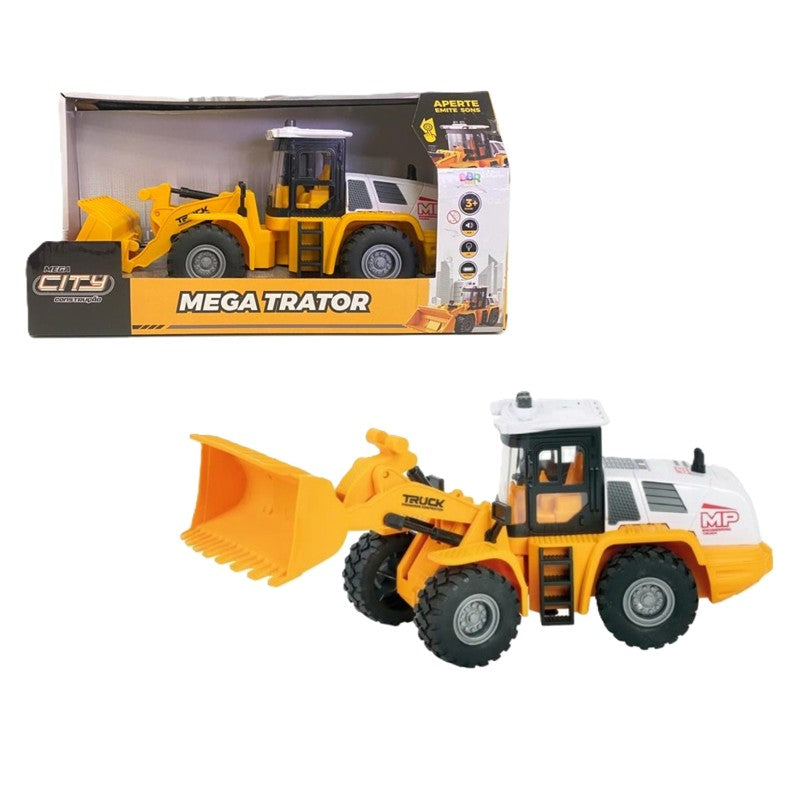 Mega City Trator com Luz e Som - BBR