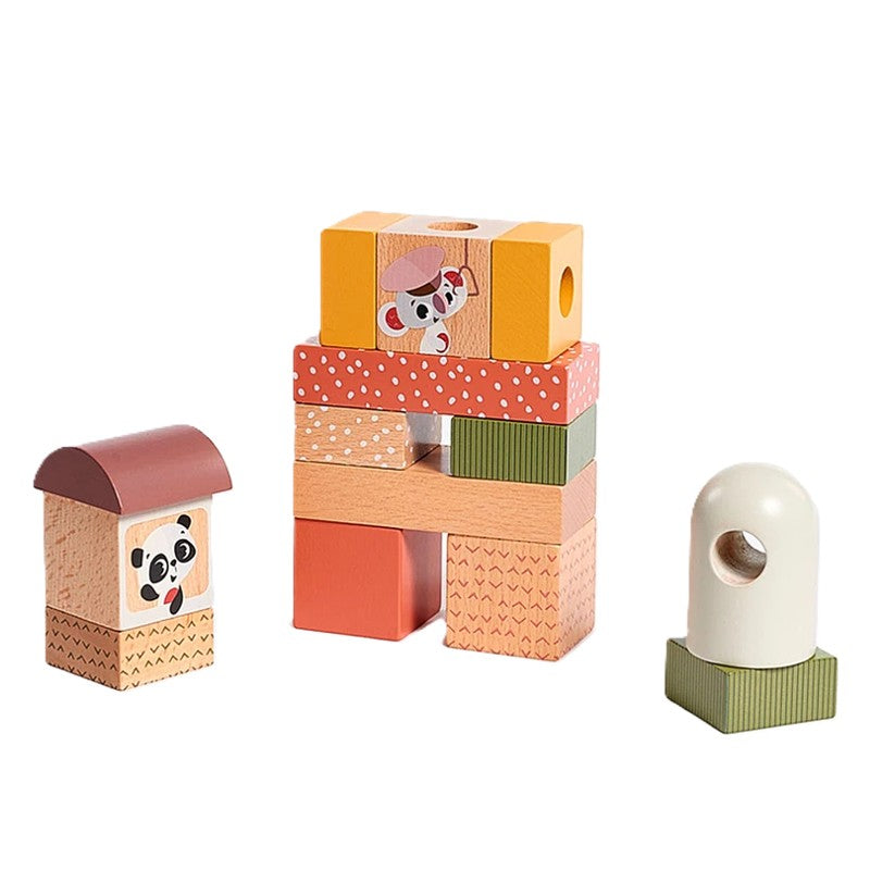Trenzinho de Madeira Boho Chic - Tiny Love