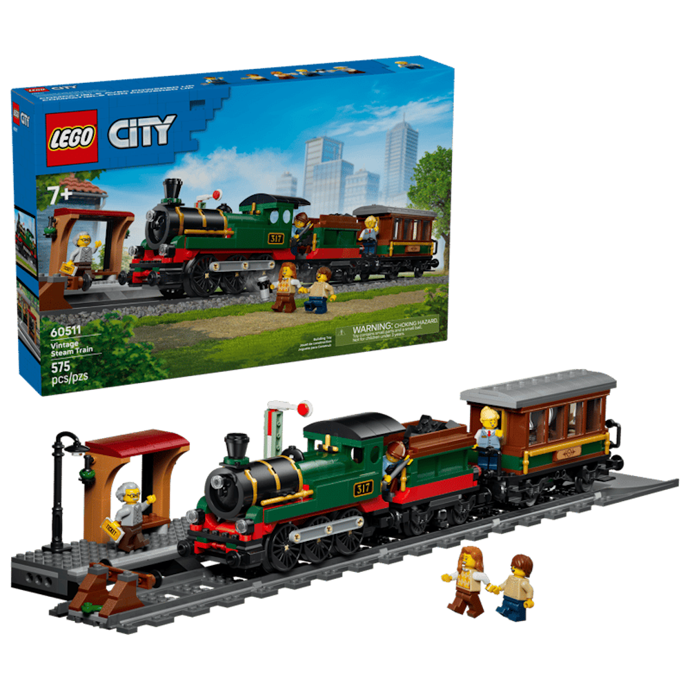Lego City Trem a Vapor Vintage - 60511