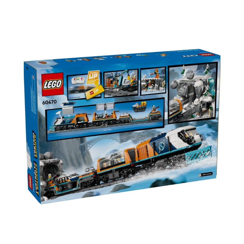 Lego City Trem Expresso Polar Ártico dos Exploradores - 60470