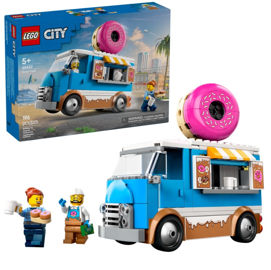 Lego City Caminhão de Donuts 60452