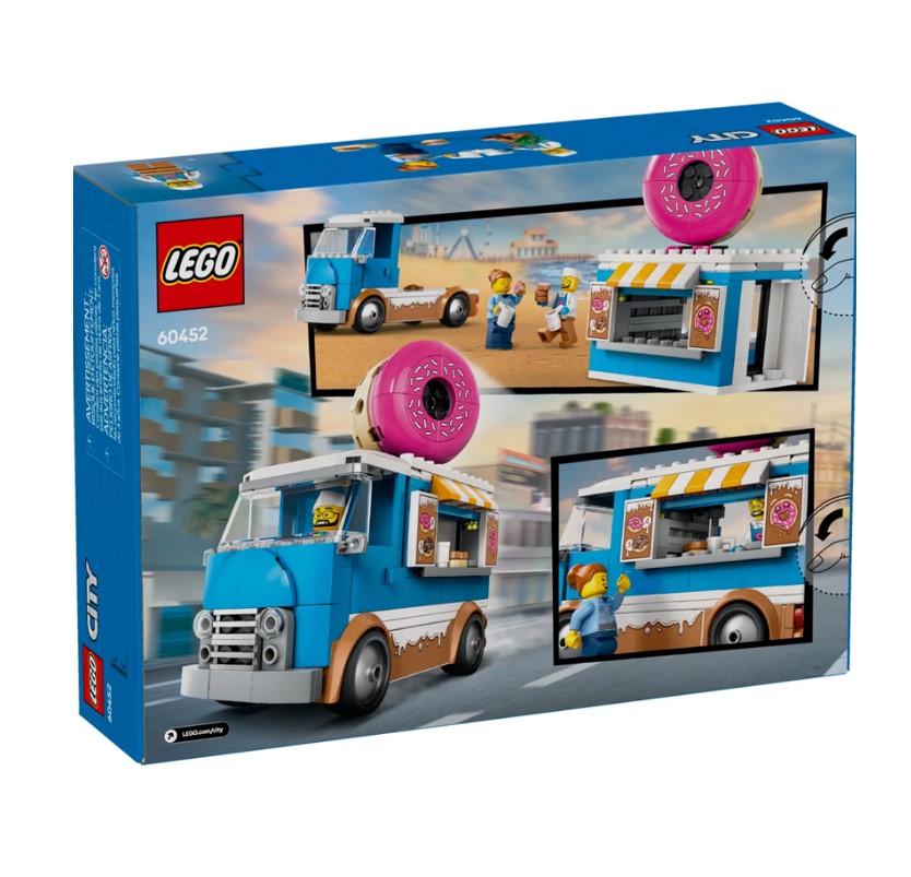 Lego City Caminhão de Donuts 60452
