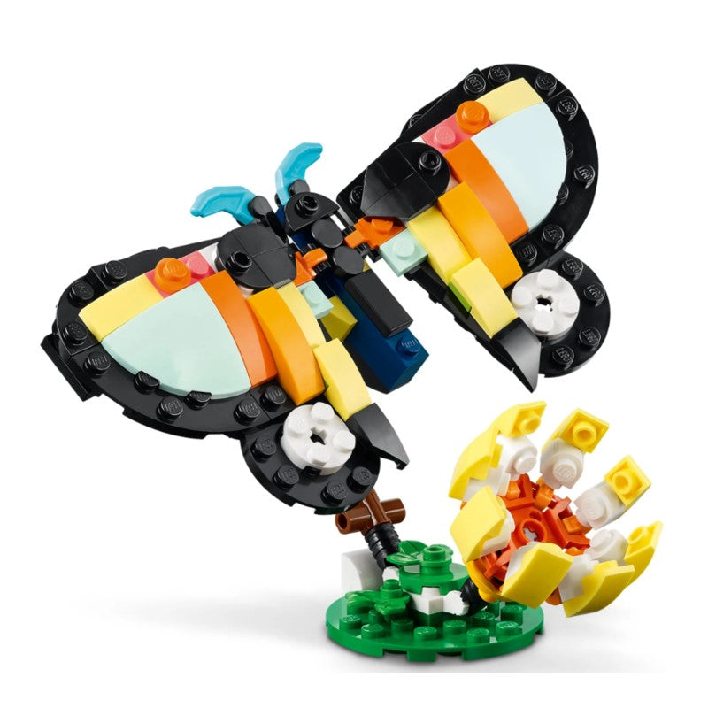 Lego Creator 3 em 1 Animais selvagens Tucano tropical - 31173