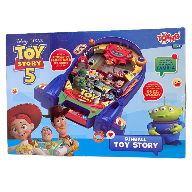 Jogo Pinball Toy Story 5 Disney - Toyng – Brink Center