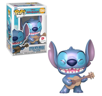 Boneco Funko Pop! Disney Lilo & Stitch - Stitch com Ukulele (Perolado)