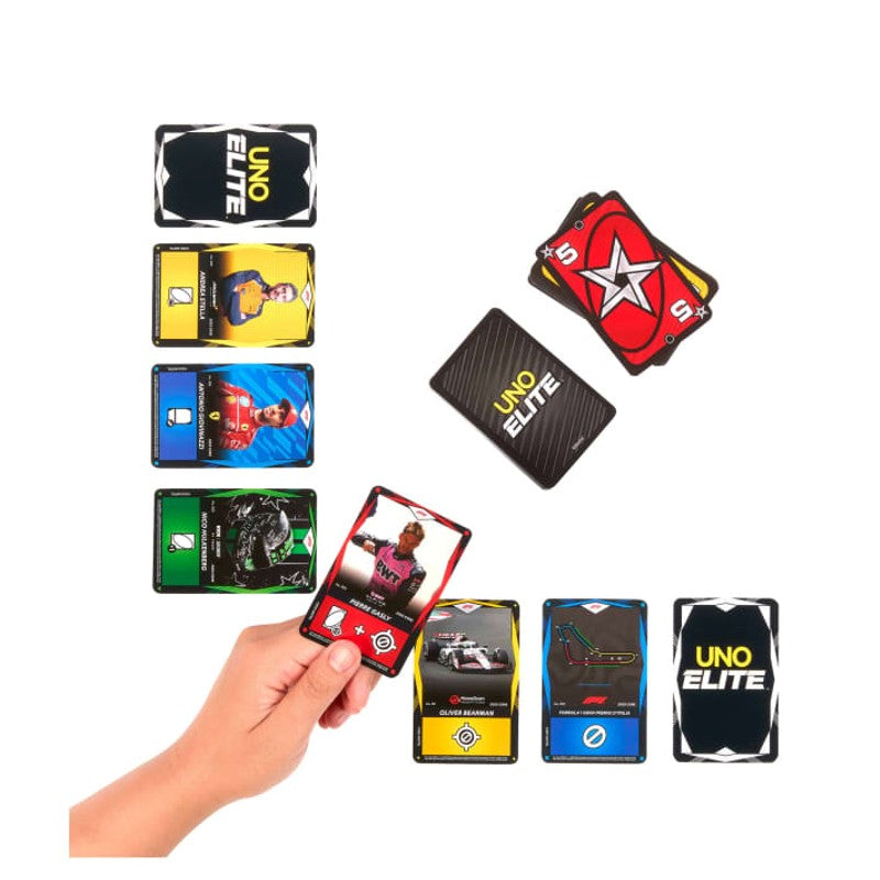 Jogo UNO Elite Formula 1 Starter Pack - Mattel