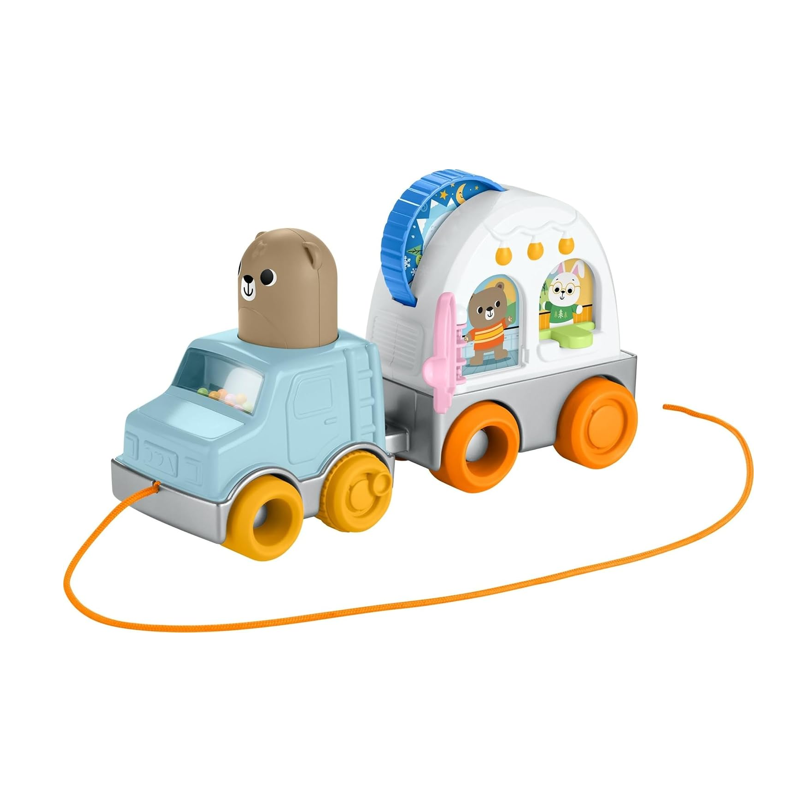 Fisher-Price Trem de Puxar/Empurrar Floresta da Amizade - Mattel