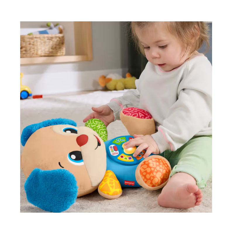 Cachorrinho Aprende Comigo Fisher Price com Som - Mattel