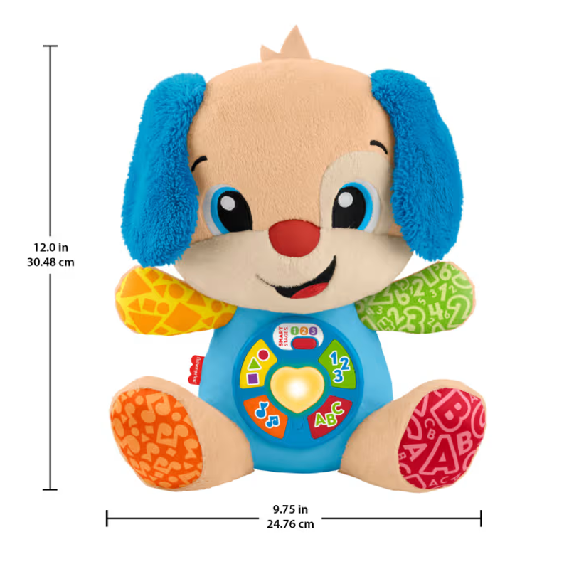 Cachorrinho Aprende Comigo Fisher Price com Som - Mattel