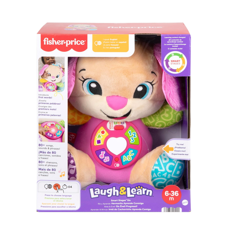 Pelúcia Irmã do Cachorrinho Aprende Comigo - Mattel