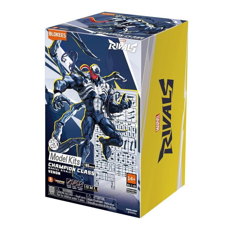 Boneco Blokees Marvel Rivals Venom Champion Class - Polibrinq
