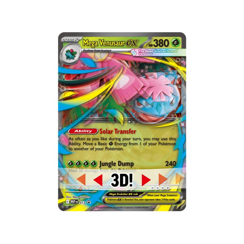 Pokémon TCG Mega Venusaur EX Premium Collection Inglês - Galapagos