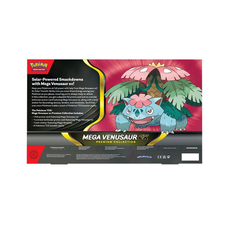 Pokémon TCG Mega Venusaur EX Premium Collection Inglês - Galapagos