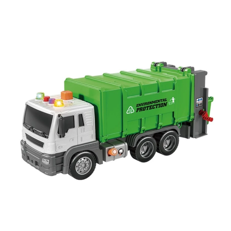 Caminhão Serviços a Fricção com Luz e Som - DM Toys