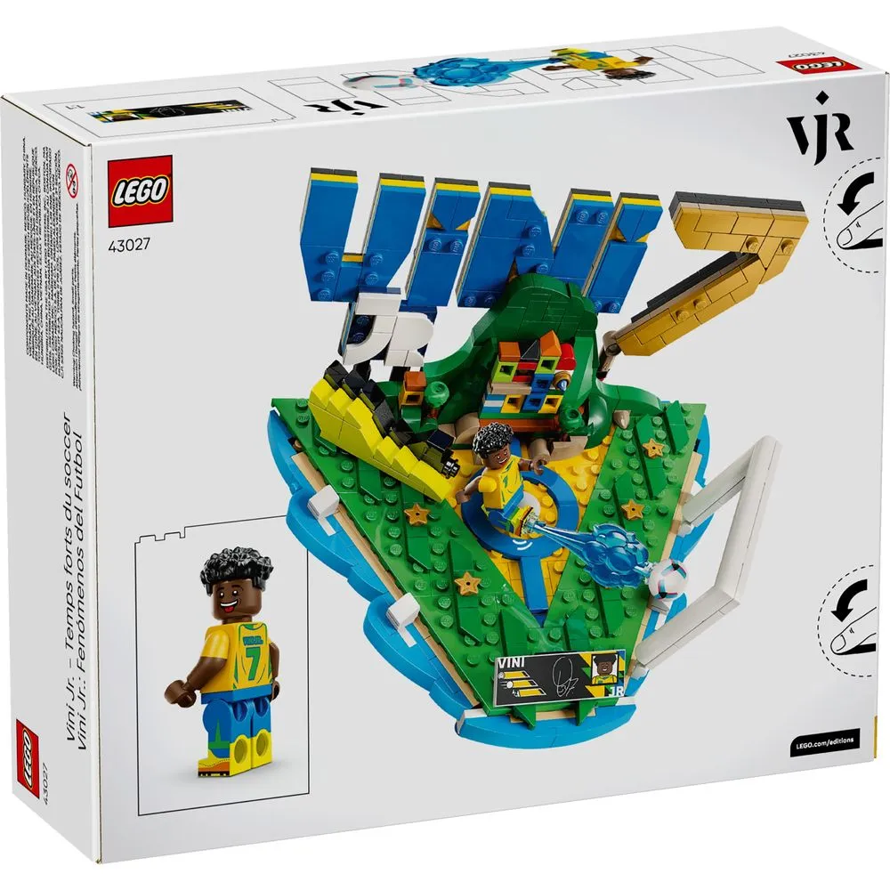 Lego Editions Destaques do Futebol Vini Jr - 43027