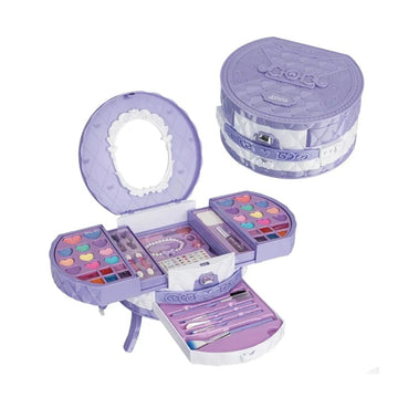 Maleta Maquiagem Infantil Rainbow Make-up Teen Violeta - Fenzza