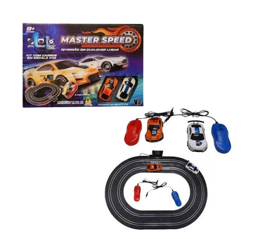 Auto Pista Eletrica Master Speed 2 Carrinhos - Vip