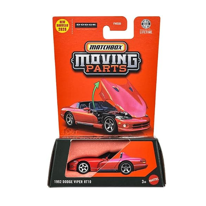 Matchbox Carros Moving Parts 1:64 - Mattel