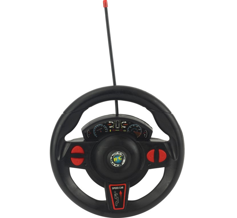Carrinho de Controle Remoto 7 Funções C/ Pedal e Volante- BBR Toys