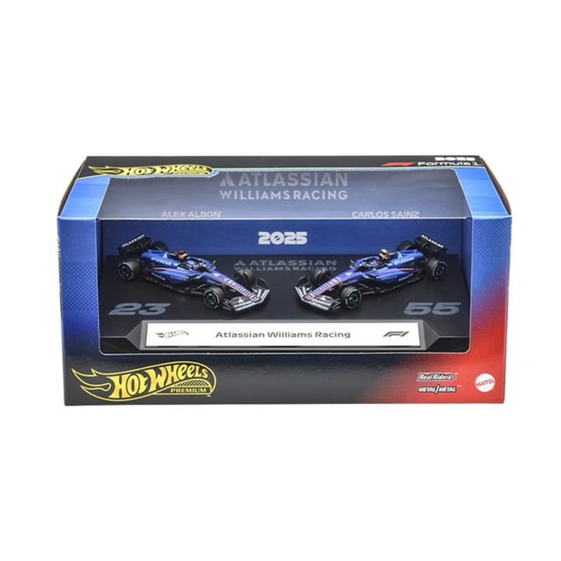 Hot Wheels Premium Formula 1 com Dois Carrinhos 1:64 - Mattel