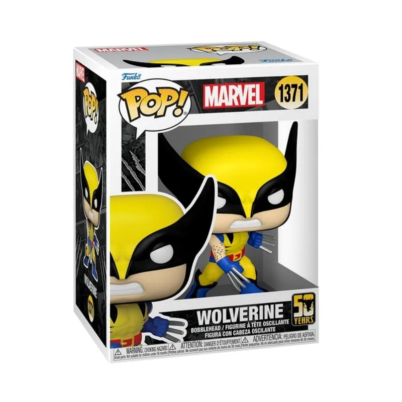 Boneco Funko Pop Marvel Wolverine 50 Anos - Candide