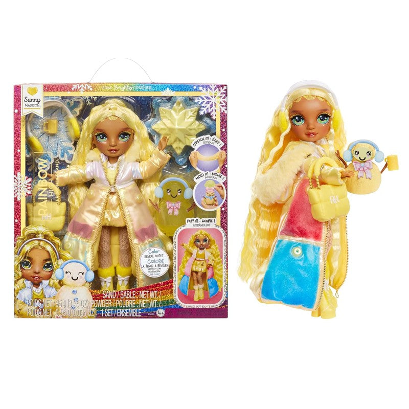 Boneca Rainbow High Winter Wonderland Sunny - MGA