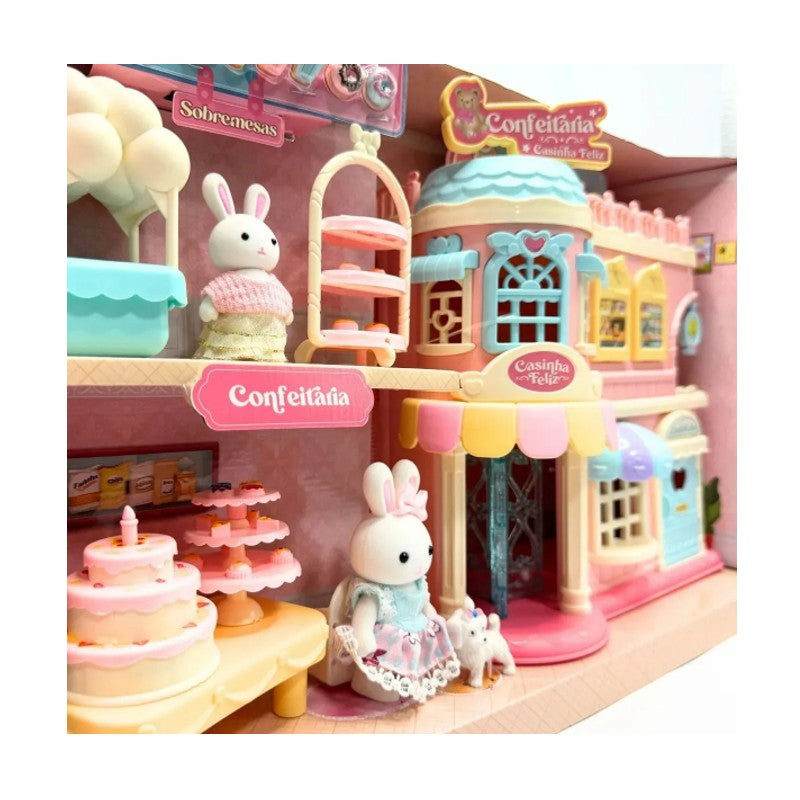 Casinha Feliz Confeitaria Coelhinha - Zoop Toys