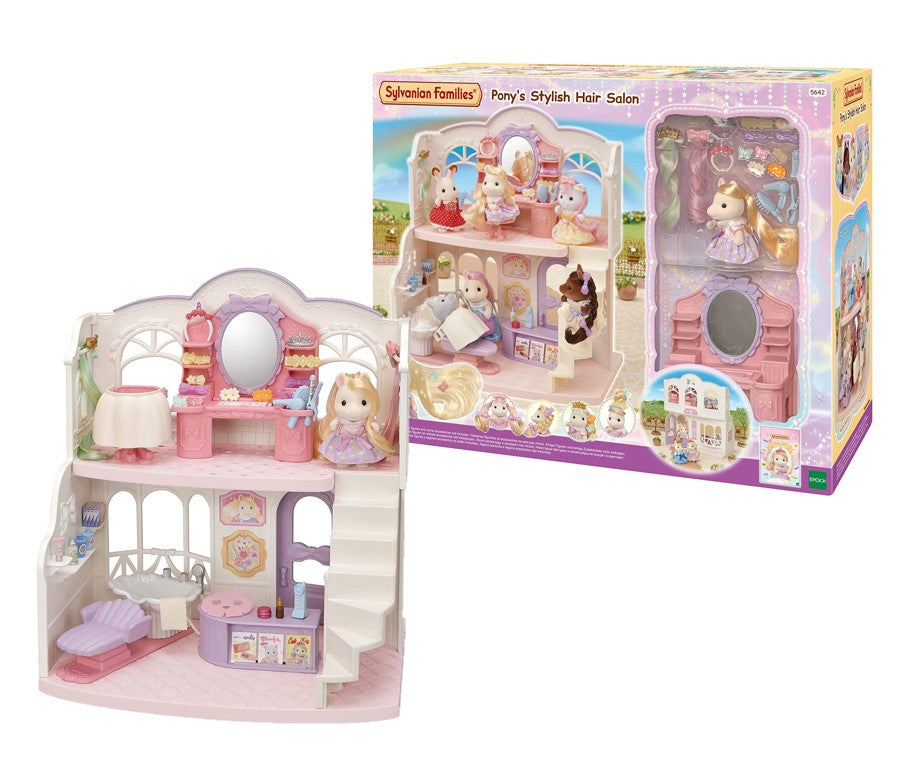 Sylvanian Families - Salão de Beleza Elegante da Pônei