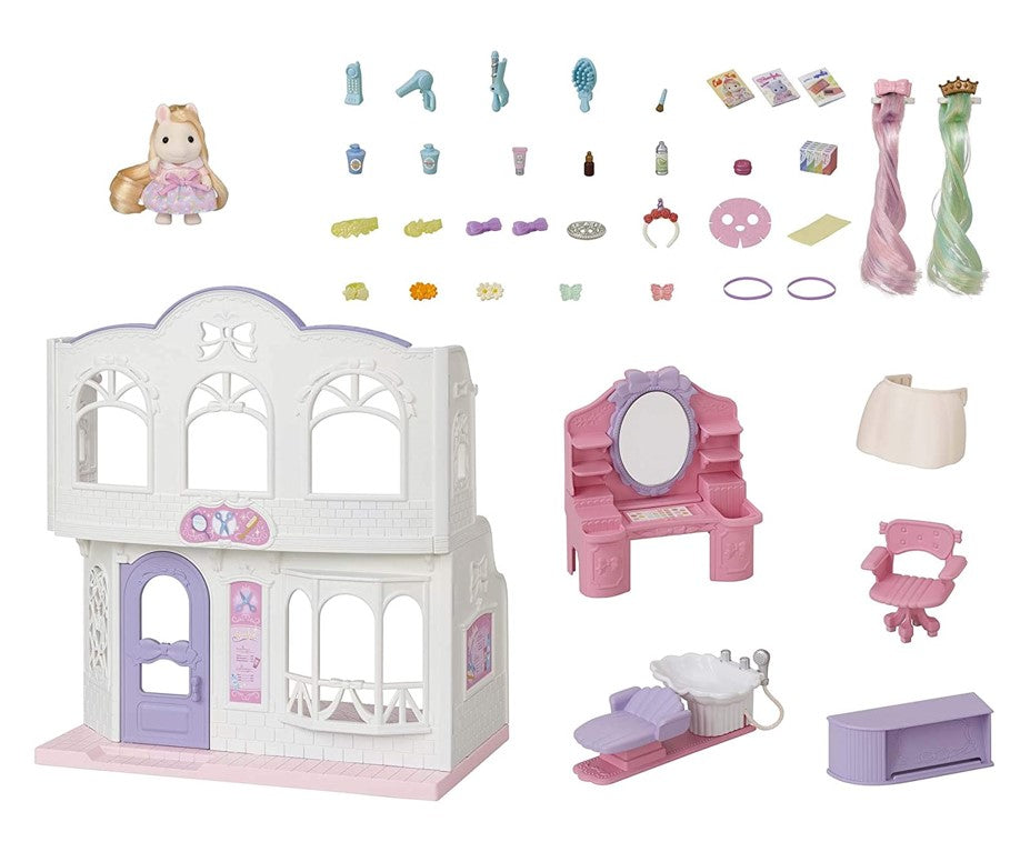 Sylvanian Families - Salão de Beleza Elegante da Pônei