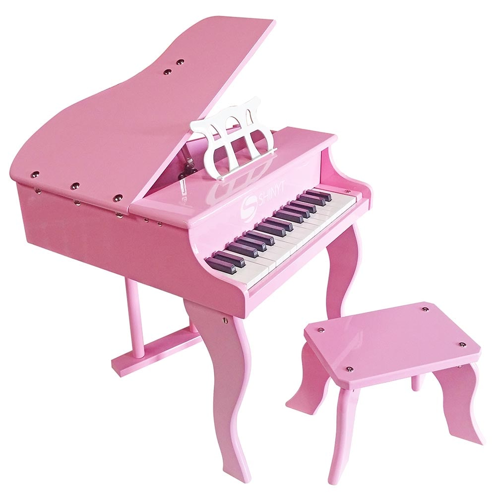 Piano Infantil - 30 Teclas Rosa