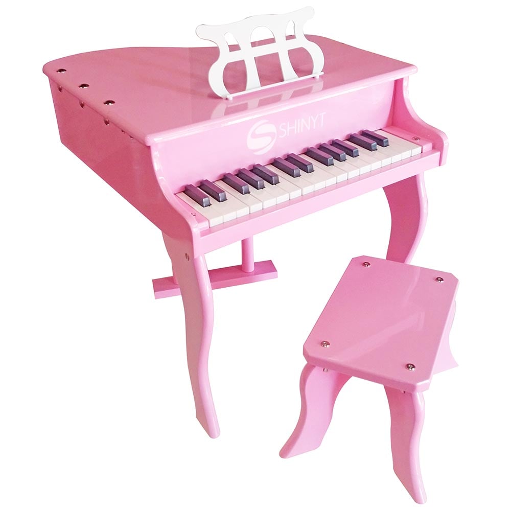 Piano Infantil - 30 Teclas Rosa